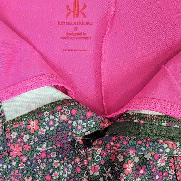 Krimson Klover Women's M Hillside Blooms Kerry Hiking Golf Casual Skirt Skort - Picture 4 of 15